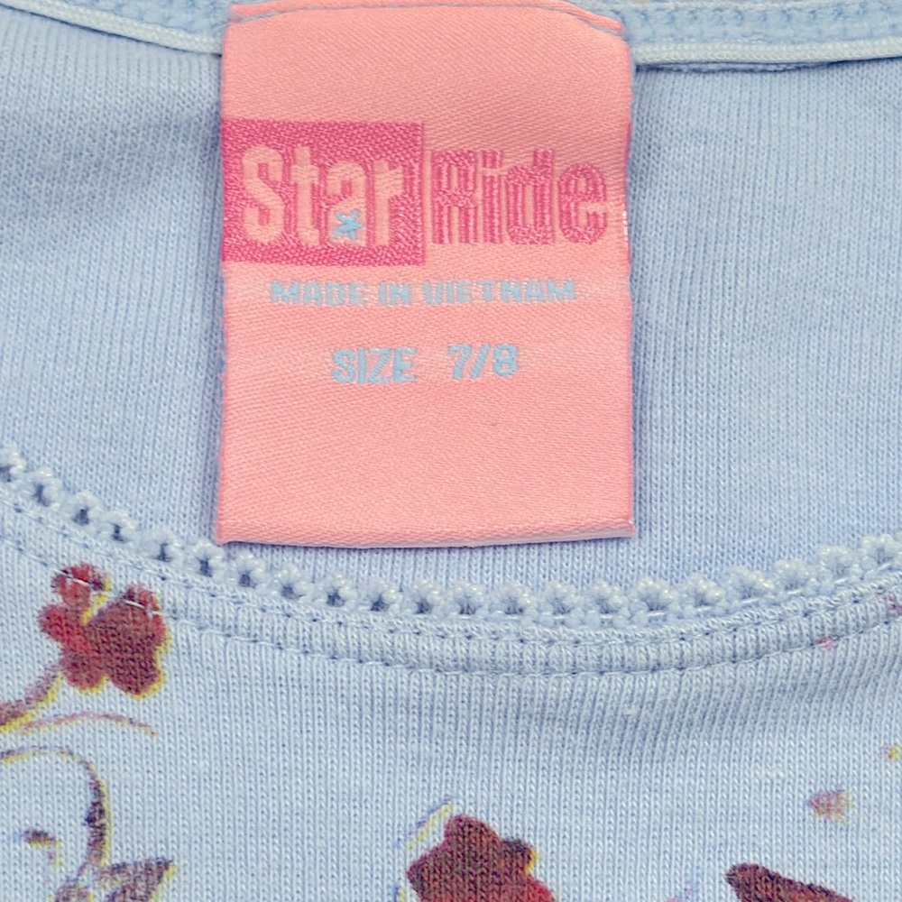 Star Ride Blue French Tee - Picture 8 of 8